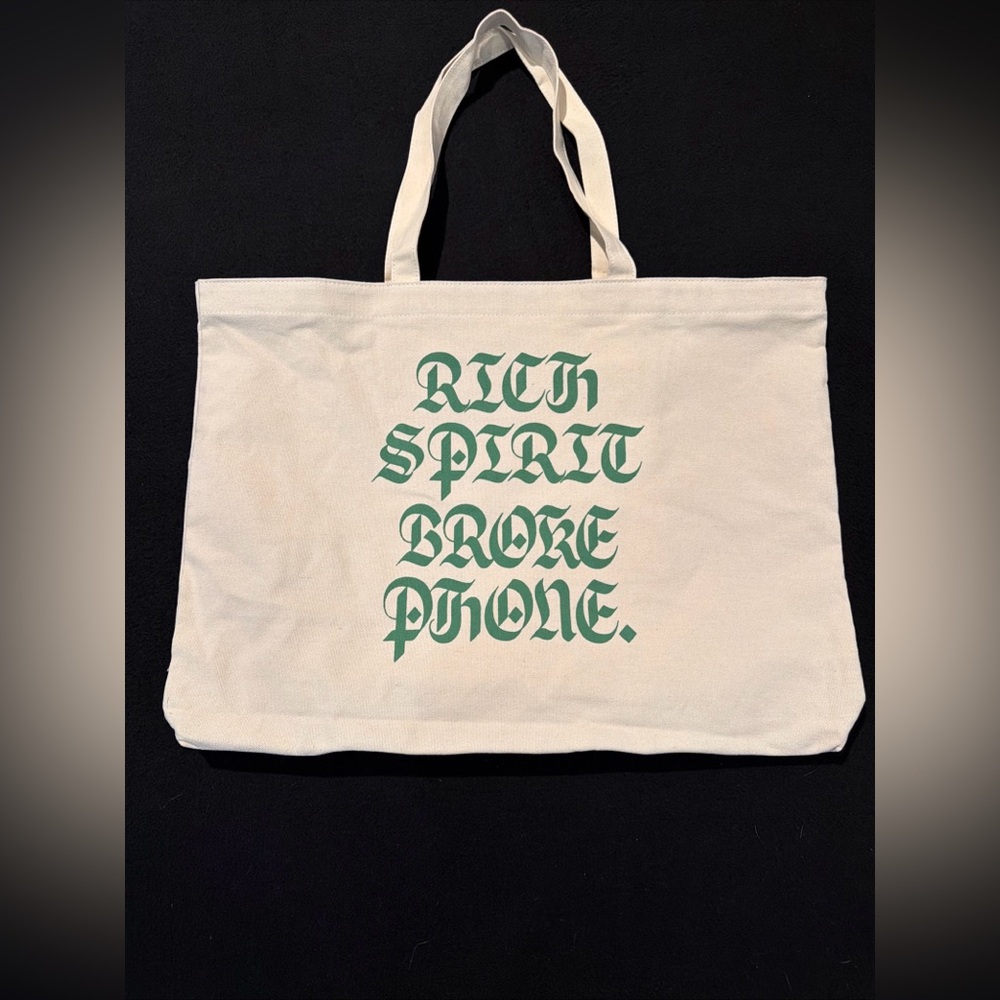 Kendrick Lamar "The Big Steppers Tour" 2022 Tote Bag Authentic Merch